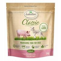 Šunų pašaras Lukullus Classic, kiauliena ir ėriena, be grūdų, 1 kg