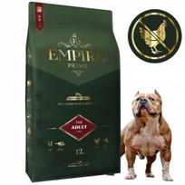 Sausas pašaras suaugusiems šunims American Bully EMPIRE PRIME, 12 kg
