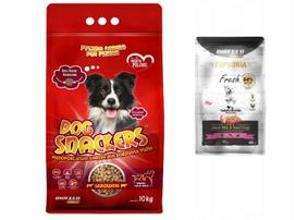 Sausas šunų maistas BIOFEED SNACKERS su jautiena, 10 kg