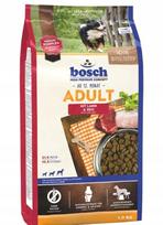 Sausas šunų maistas BOSCH Adult su ėriena ir ryžiais, 1 kg