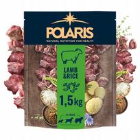 Šunų sausas maistas POLARIS, ėriena ir ryžiai, 1,5 kg, be gliuteno ir konservantų