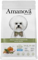 Sausas šunų maistas Amanova Adult Mini Digestive Divine su triušiena, 800 g