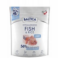 Sausas pašaras mažiems nutukusiems šunims BALTICA su žuvimi ir ryžiais, 1 kg