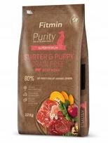 Sausas šunų maistas Fitmin Purity Puppy Starter su jautiena, 12 kg
