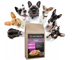 Šunų maistas Look4dog CARE su lašiša ir upėtakiu, be grūdų, mažų veislių šunims, 6 kg