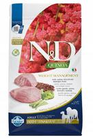Šunų sausas maistas FARMINA N&D Quinoa svorio kontrolei, vidutinėms ir didelėms veislėms, 2,5 kg