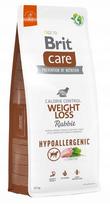 Sausas pašaras šunims Brit Care Weight Loss su triušiena ir ryžiais, 1 kg