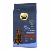 Šunų maistas SELECT GOLD Maxi Junior, jautiena, 12 kg