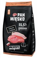 Šunų maistas Pan Mięsko su veršiena ir kalakutiena, M, 20 kg