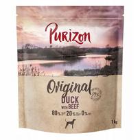 Sausas šunų maistas Purizon Adult su antiena ir jautiena, 1 kg