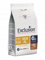 Sausas šunų pašaras EXCLUSION Renal mažų veislių, su kiauliena, sorgais ir ryžiais, 2 kg