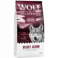 Šunų pašaras Wolf of Wilderness "Velvet Gloom" su kalakutiena ir upėtakiu, 12 kg