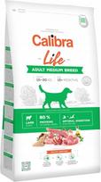 Sausas ėdalas šunims Calibra Life Adult Medium su ėriena, 12 kg
