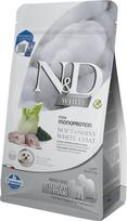 Šunų pašaras FARMINA N&D White Dog Adult Medium & Maxi su jūros ešeriu, spirulina ir pankoliais, 2 kg