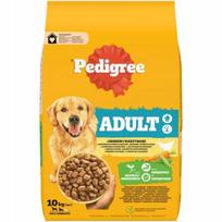 Šunų maistas PEDIGREE su paukštiena ir daržovėmis, vidutinėms ir didelėms veislėms, 10 kg