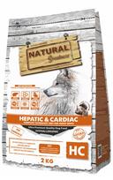 Šunų pašaras NATURAL GREATNESS VETERINARY FOOD HEPATIC, 2 kg + 400 g konservų dovanų
