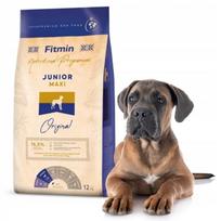 Sausas pašaras didelių veislių šuniukams Fitmin Maxi Junior Hypoallergenic 12 kg