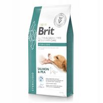 Šunų pašaras BRIT GF Veterinary Diets Sterilised, lašiša ir žirniai, 12 kg
