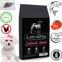 Sausas pašaras LabraDog, lašiša, Maltos bišonams, hipoalerginis, 2 kg