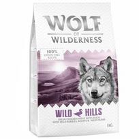 Sausas pašaras šunims Wolf of Wilderness su antiena, be grūdų, 1 kg