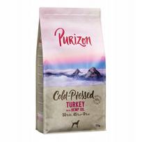 Sausas šunų maistas Purizon Coldpressed, kalakutiena su kanapių aliejumi, 12 kg