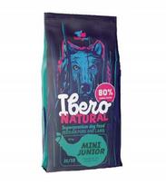 Šunų ėdalas Ibero Natural Junior Mini, kiauliena ir ėriena, 12 kg