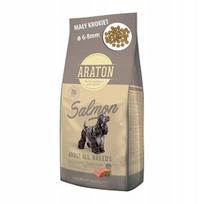 Šunų pašaras su lašiša ARATON Small, suaugusiems, 15 kg