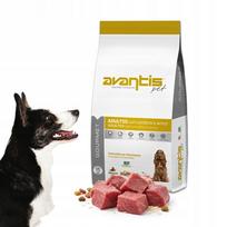 Sausas ėdalas su ėriena ir ryžiais suaugusiems šunims Avantis Pet Gourmet, 15 kg