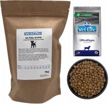 Veterinarinis pašaras alergiškiems šunims VET LIFE UltraHypo, 1 kg
