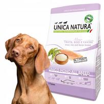 Šunų maistas Unica Natura Unico Mono, su upėtakiu, 12 kg