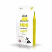 Sausas ėdalas šunims BRIT CARE Mini Grain-Free Adult su ėriena, 400 g