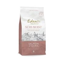 Pusiau drėgnas Eden pašaras su lašiša ir putpele, 2 kg