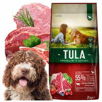 Sausas šunų maistas TULA jautiena, 2 kg, be grūdų, 55 % mėsos
