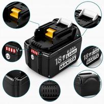 Atsarginė baterija 18V 6,0Ah Li-ion, suderinama su Makita BL1860B, BL1850B