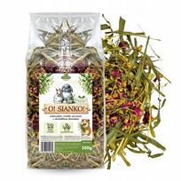 Avižų šienas su ramunėlėmis ir rožėmis Oh! Hay!, 500 g