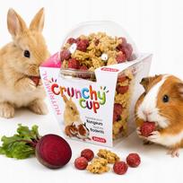Graužikų skanėstai Zolux Crunchy Cup su burokėliais, 130 g