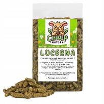 Liucernos granulės 1 kg – natūralus pašaras graužikams, triušiams ir arkliams