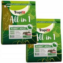 Triušių pašaras Tropifit All in 1 Adult, 2 x 1,75 kg