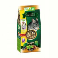 Chinchilų pašaras Nestor, 500 ml + dovana – margainio papildas