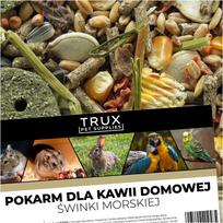 Jūrų kiaulyčių pašaras TRUX, 10 kg, grūdų ir granulių mišinys