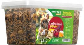 Graužikų ir triušių pašaras BioFeed LITTLE FRIENDS MENU, 1,4 kg, daržovinis