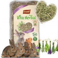Triušiams ir graužikams Vitapol Vita Herbal šienas su žolelėmis ir ramunėlėmis, 800 g