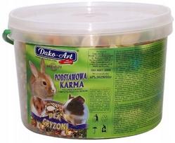 Graužikų ir triušių pašaras, 10 l, Dako-Art #32