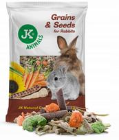 Triušių ir graužikų pašaras JK ANIMALS, 1 kg