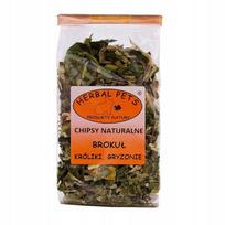 Daržovių traškučiai Herbal Pets, brokolių, 50 g