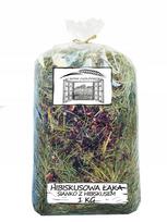 Triušių šienas su hibisku, 1 kg, inMyGarden HARVEST 2025