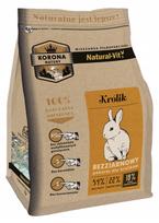 Triušių pašaras Korona Natury be cukraus, 750 g