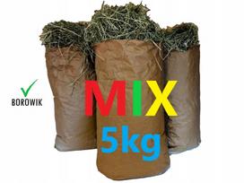 Šienas triušiams MIX, 5 kg, 2 rūšys
