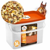 Graikiniai riešutai ir sėklų mišinys žiurkėnams, voverėms, 5 l