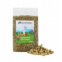 Džiovintos žolės ir šienas triušiams ir graužikams FACTORYHRBS GRANULOVE, 500 g